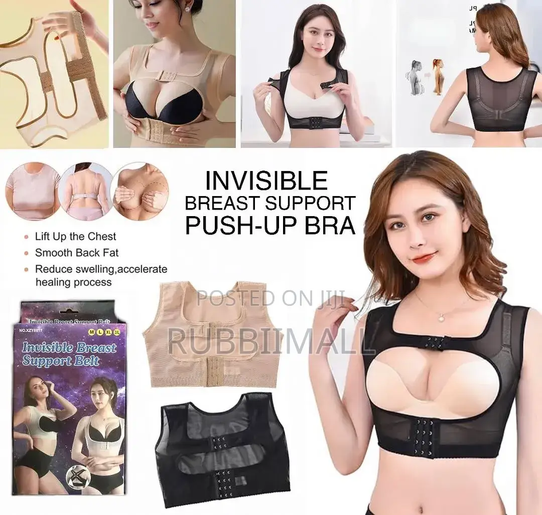 Female Back Support Push Up Bra