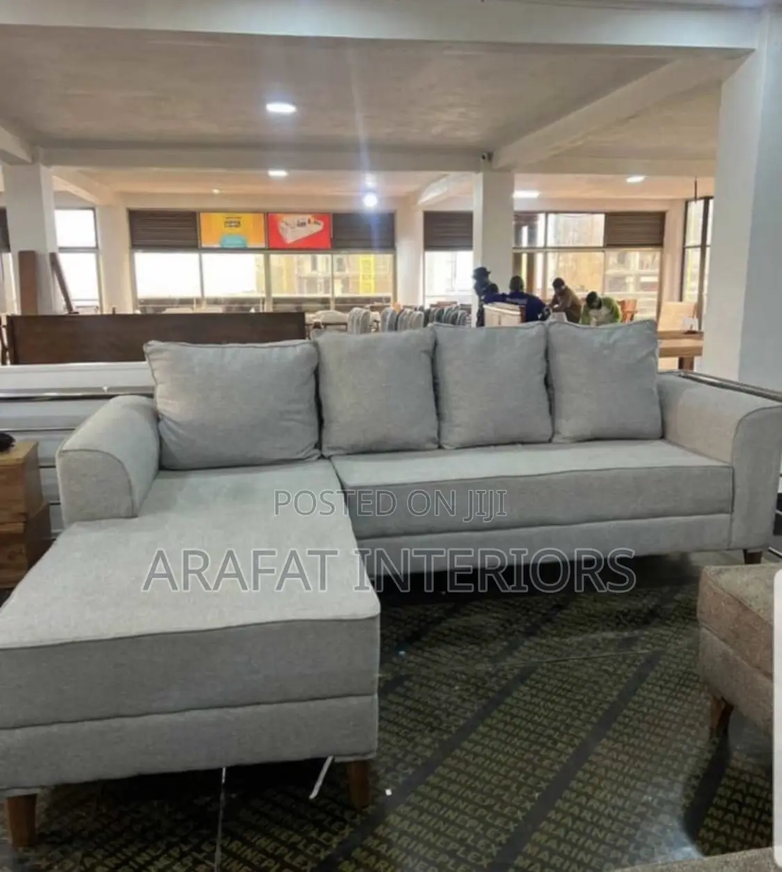 6 Seater Luxury L-Shaped Sectional Sofa