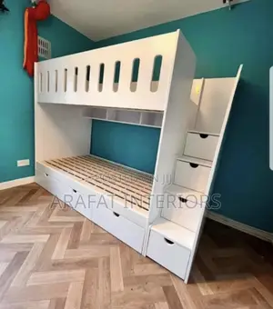 3by6 Up Down White Bunk Bed