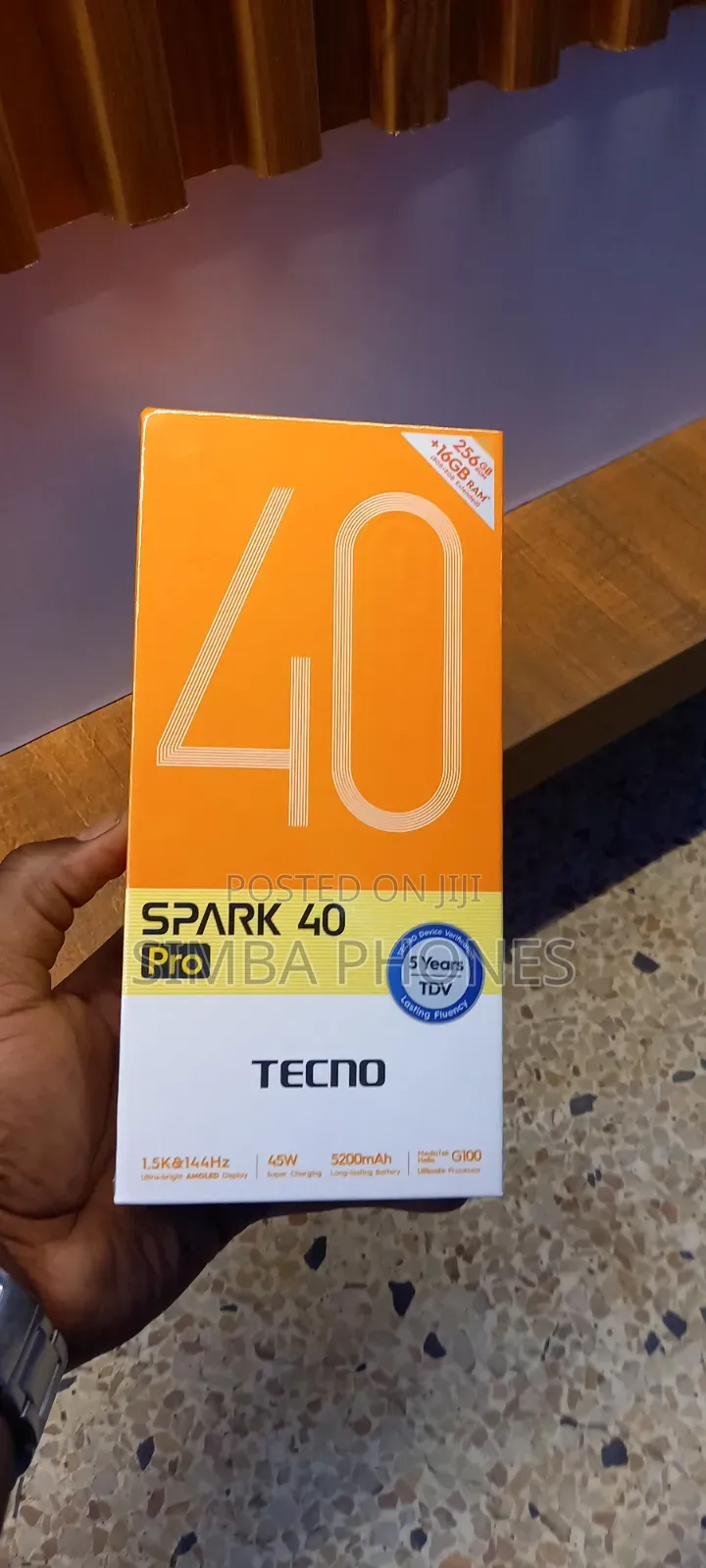 New Tecno Spark 40 Pro 256 GB Bronze