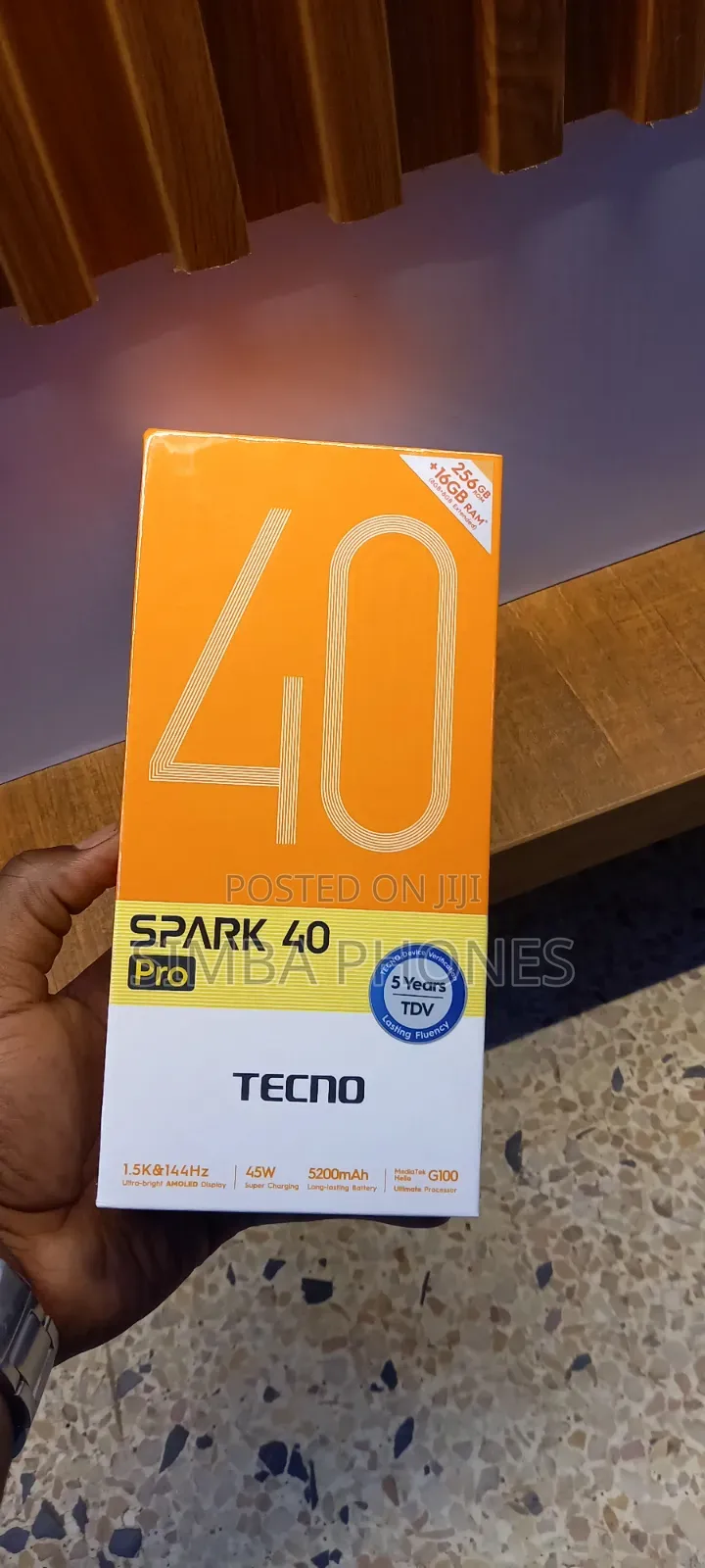 New Tecno Spark 40 Pro 256 GB Bronze
