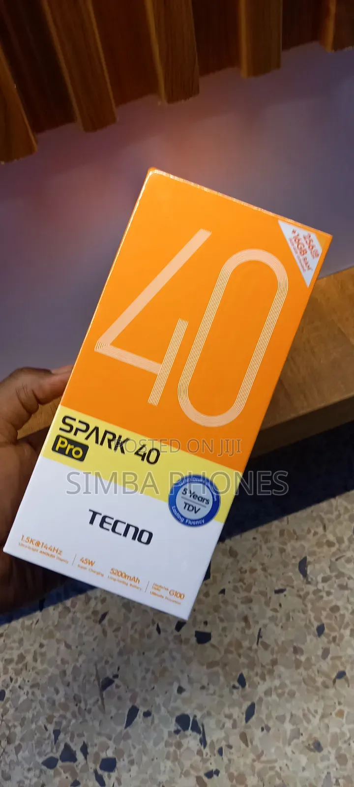 New Tecno Spark 40 Pro 256 GB Gold