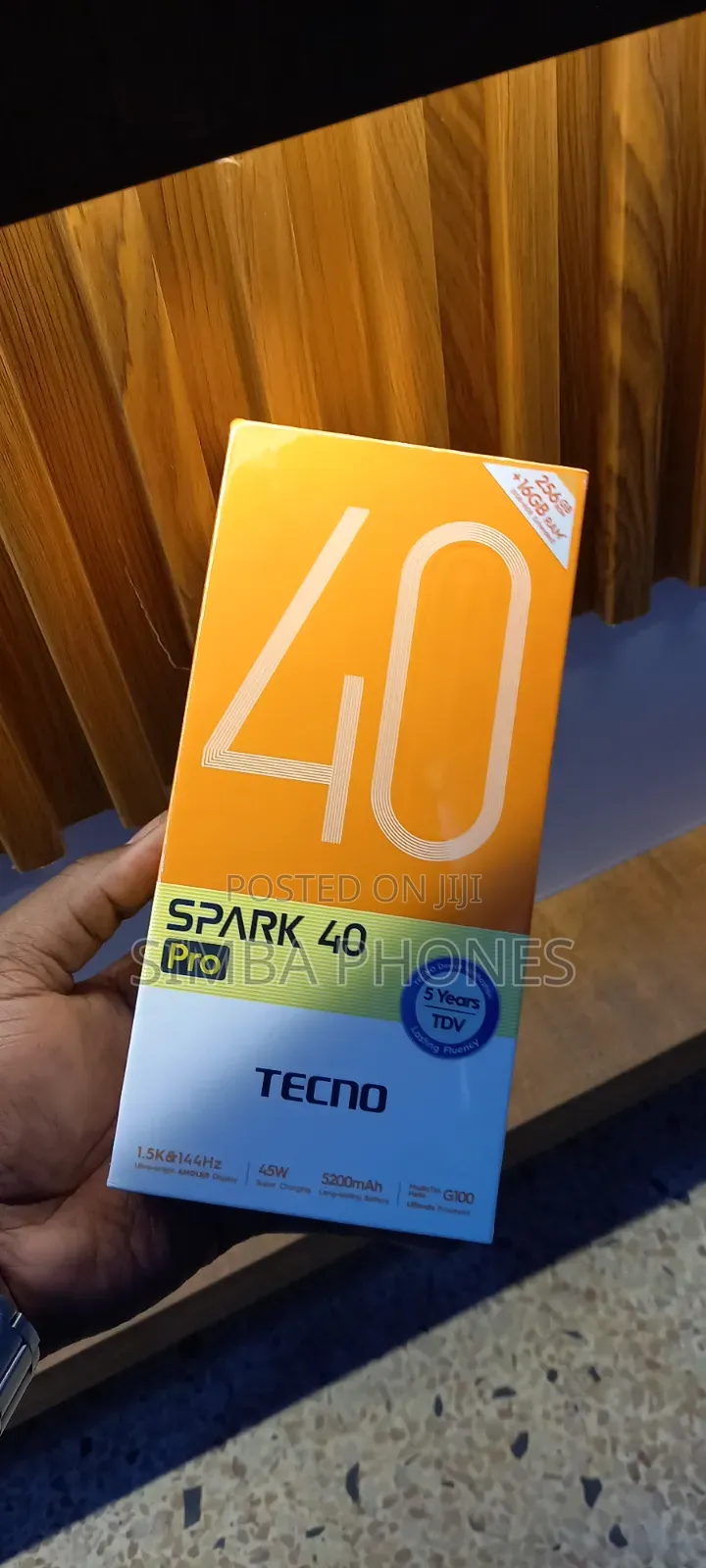 New Tecno Spark 40 Pro 256 GB Gray