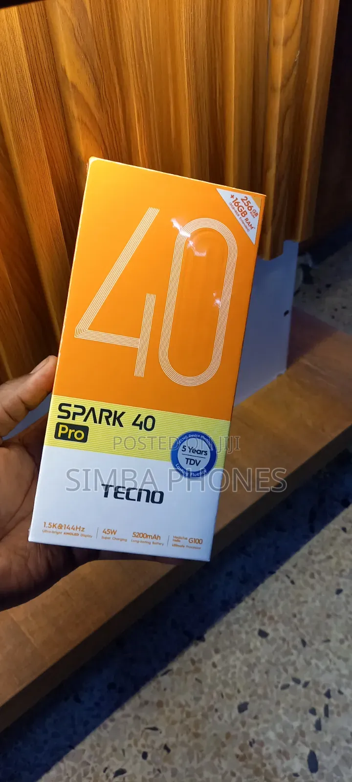 New Tecno Spark 40 Pro 256 GB Gray