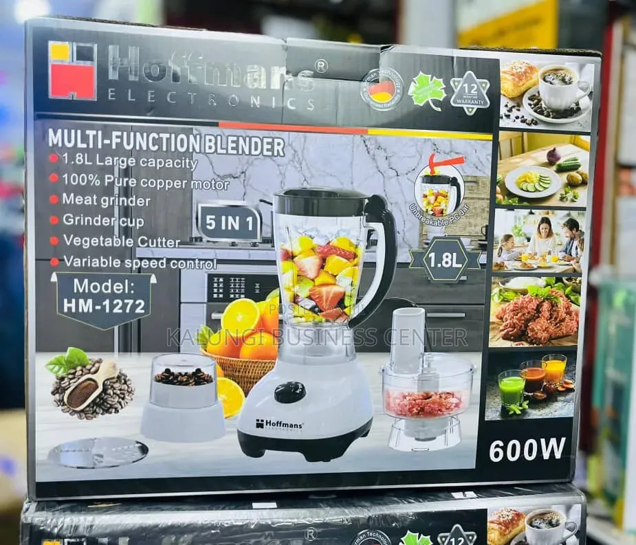 Hoffman 5in1 Multifunctional Blender - Food Processor