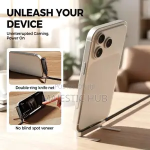 2-in-1 Foldable Phone Holder Charger 240w Type-C Fast Charging 1.5m