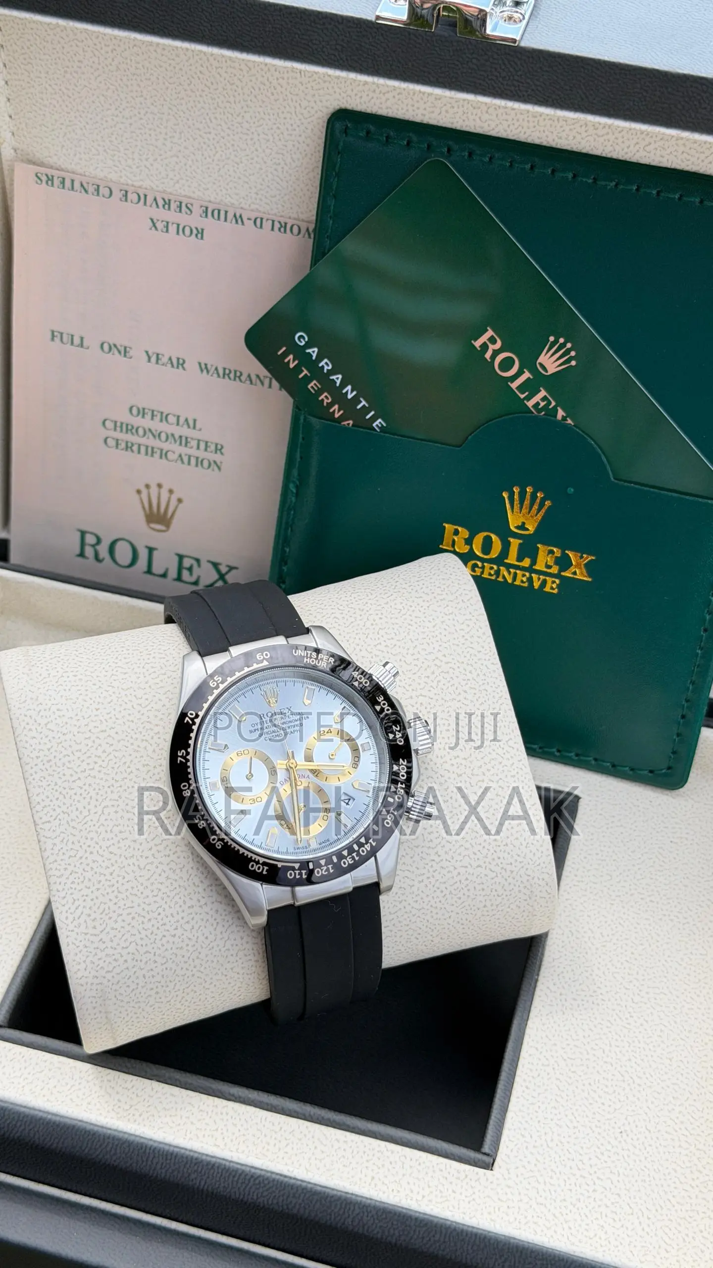 White Dial Rolex Cosmograph Daytona Watch