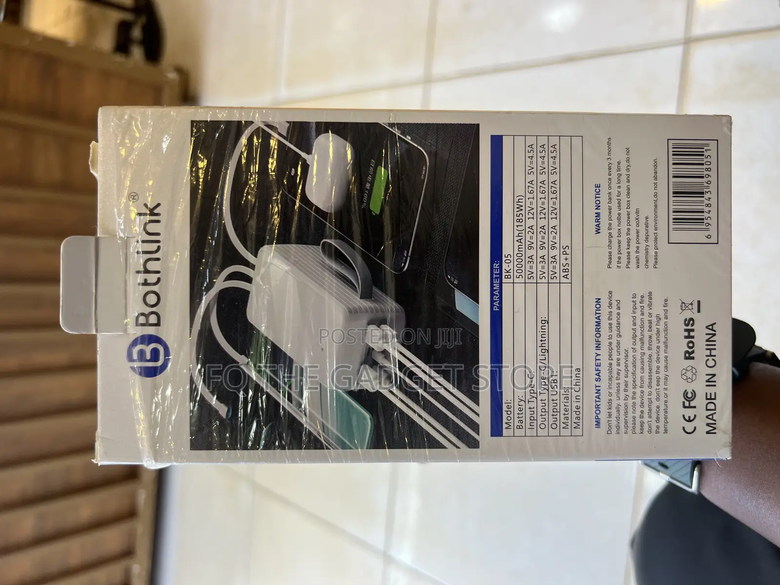 Brand New Bothlink Bk-05 Powerbank 50000mah