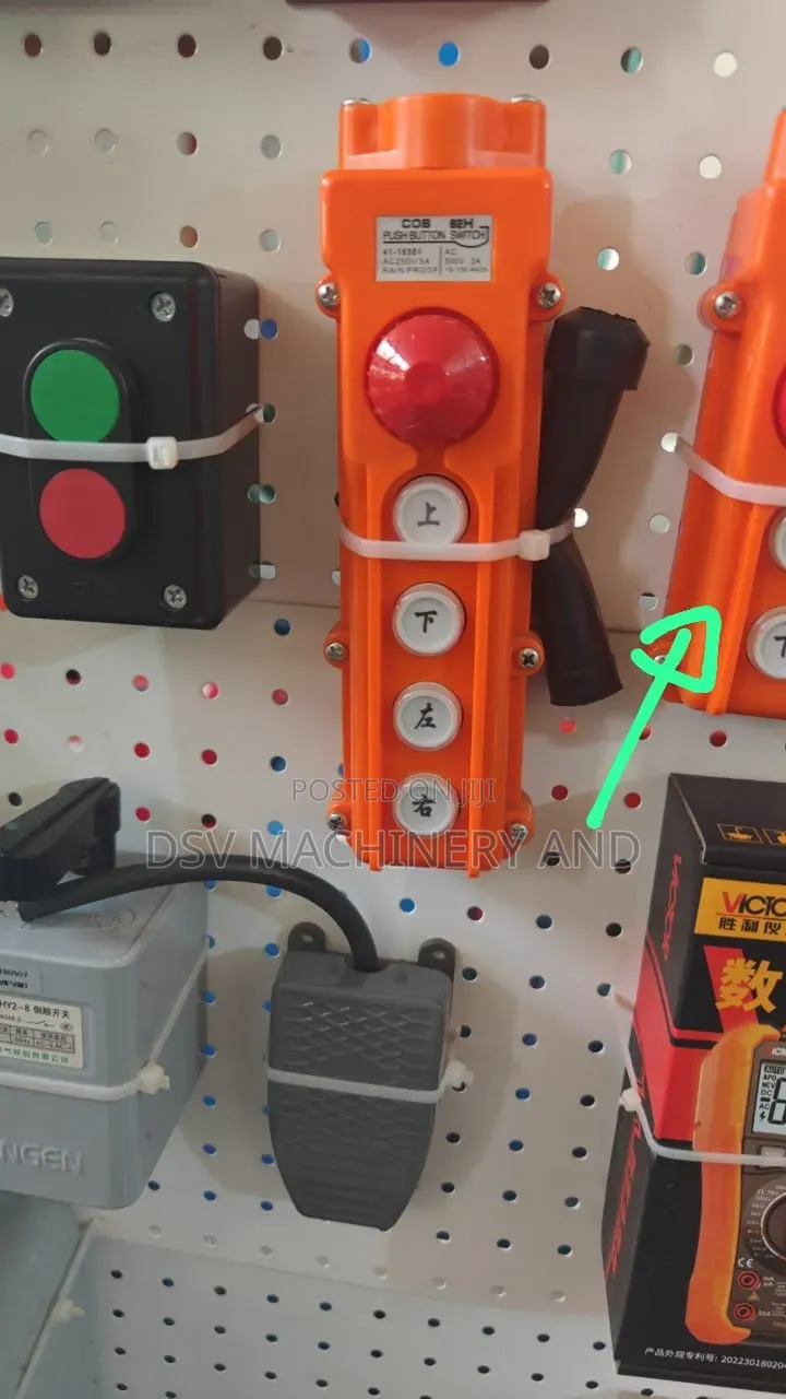2 Way and 4 Way Spare Hoist Pendant Switch