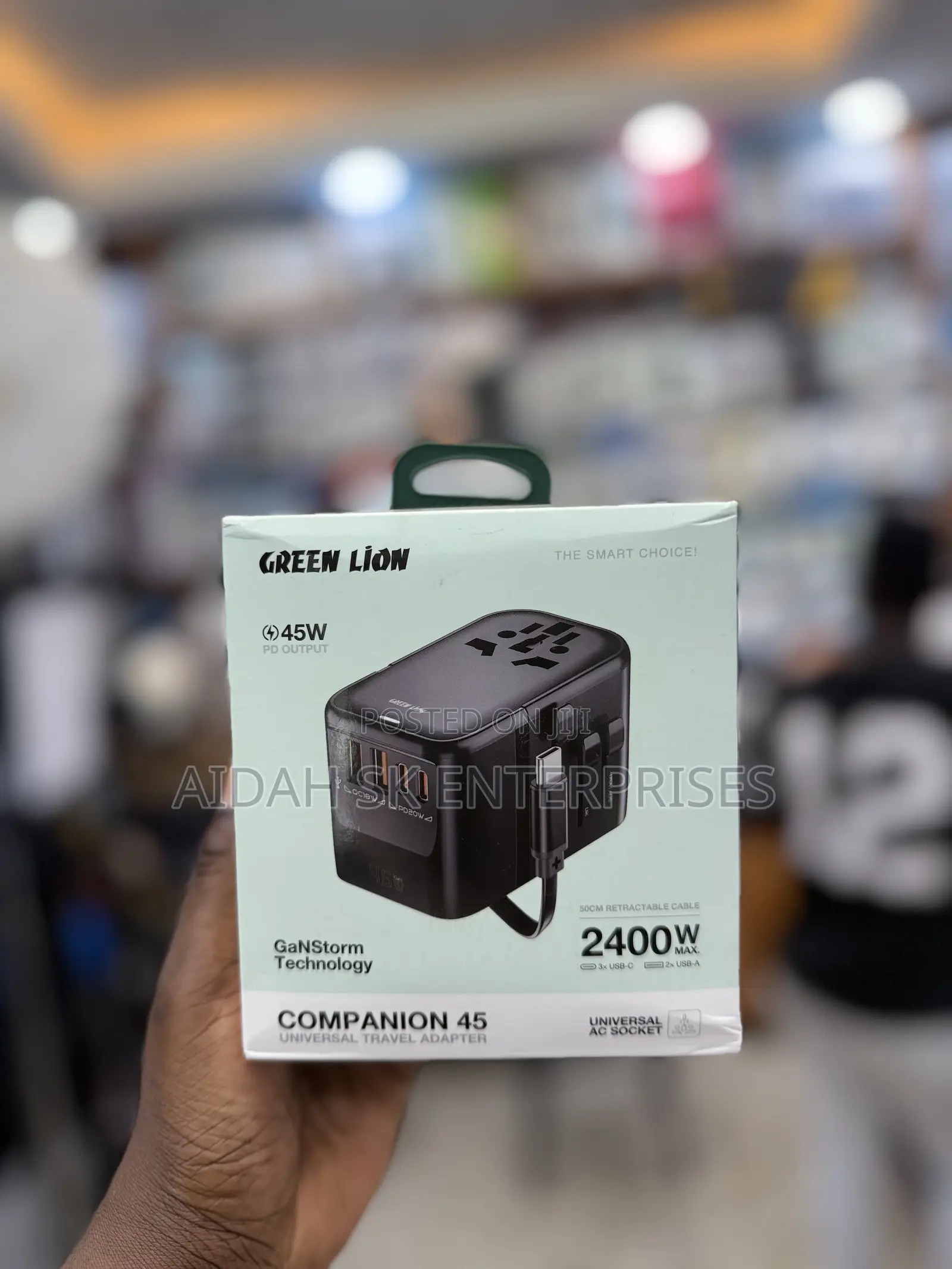 Green Lion Companion 45 Universal Travel Adapter