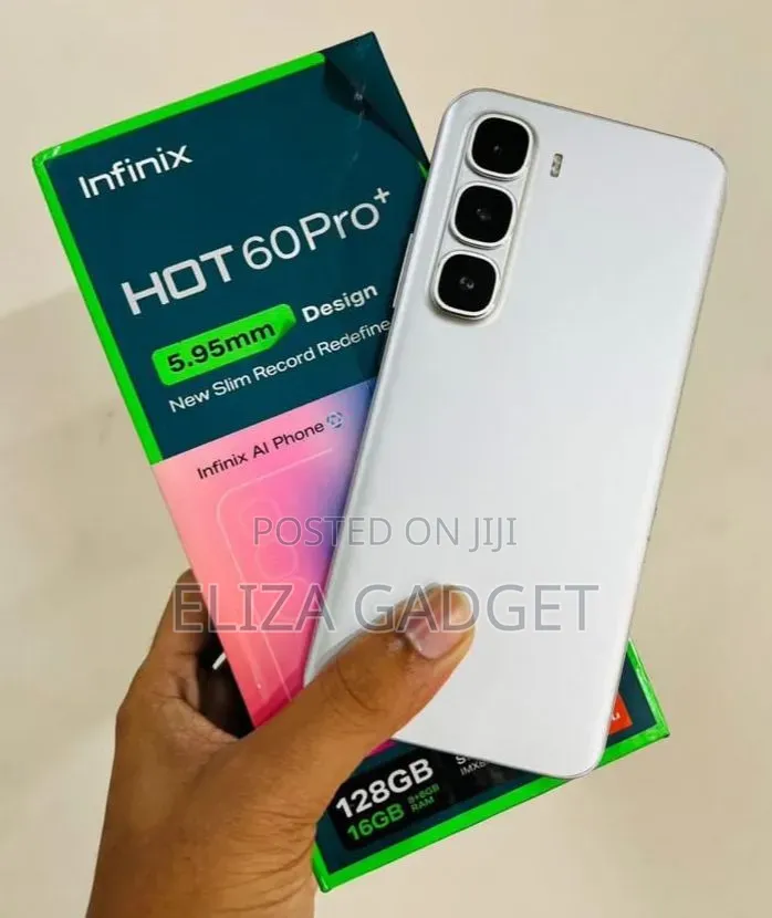 New Infinix Hot 60 Pro+ 128 GB White