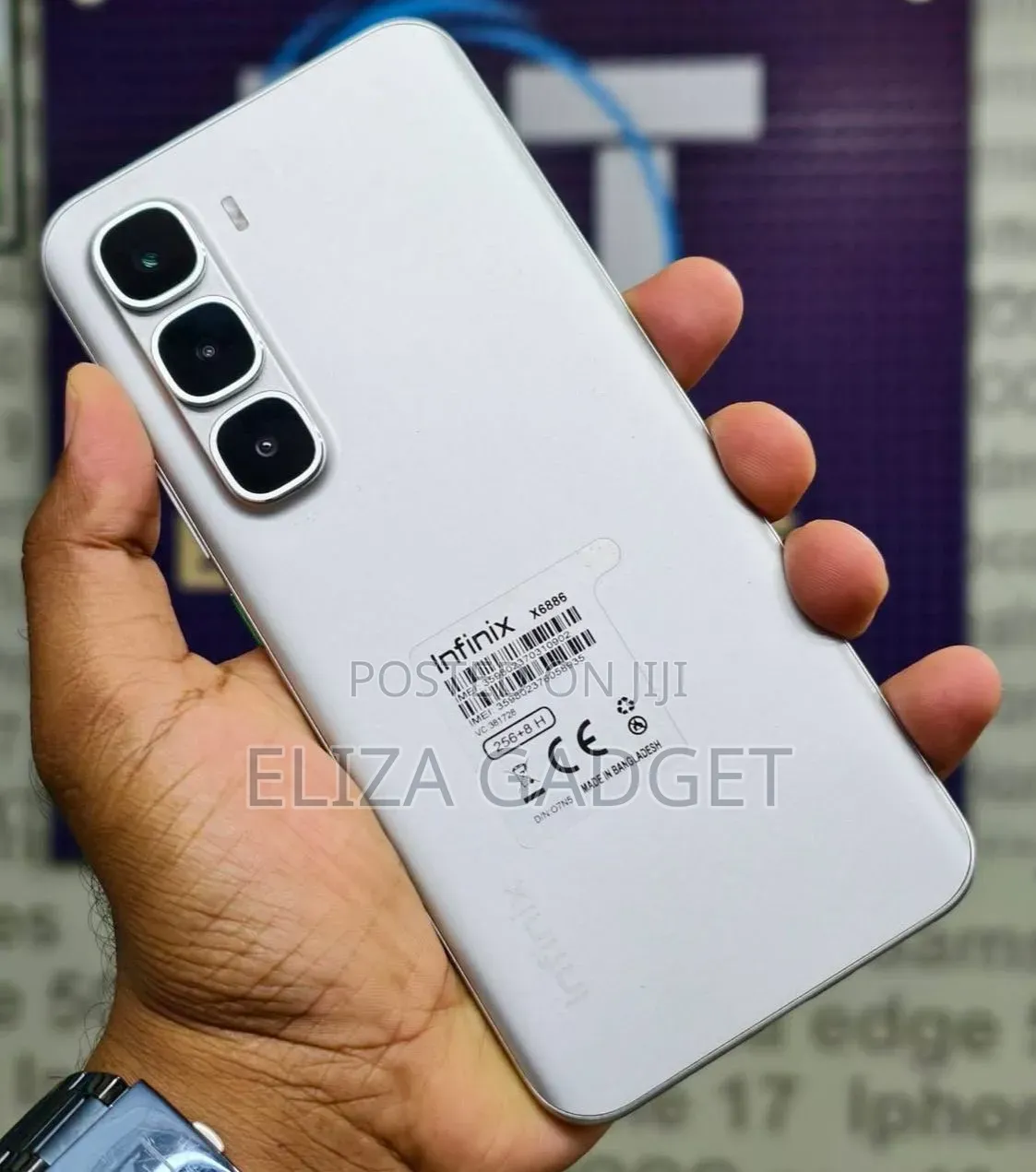 New Infinix Hot 60 Pro+ 128 GB White