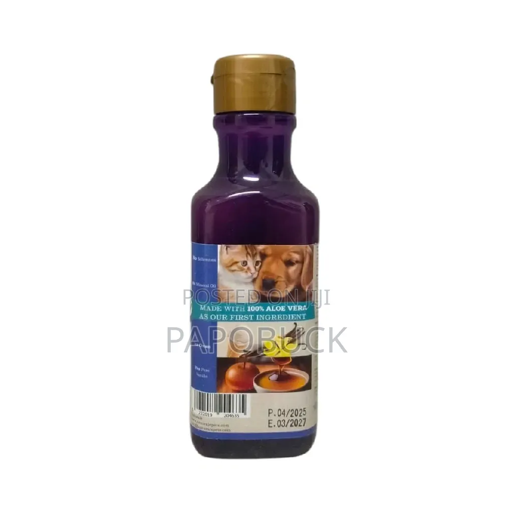 Orgo Sugar Coat Shampoo Designed for Both Cats and Dogs.