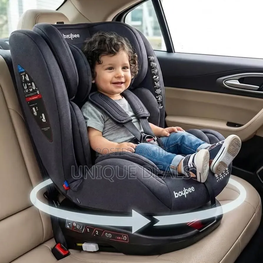 Baybee Convertible Car Seat for Baby 0 to 12 Years With 360 Rotatable