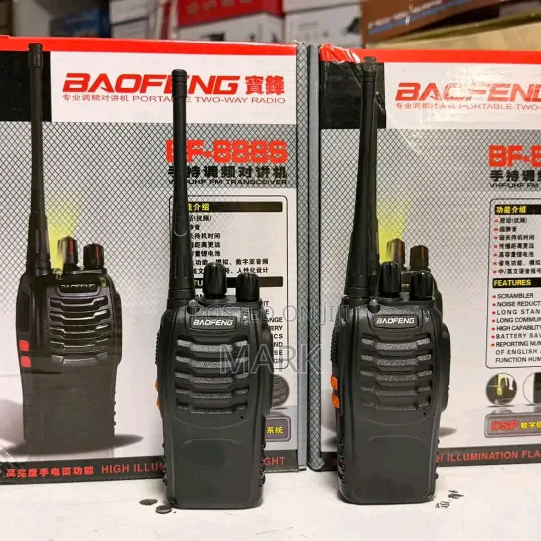 Baofeng Bf888s Walkie-Talkies [2 Pieces]