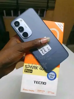 New Tecno Spark 40 Pro+ 256 GB Black