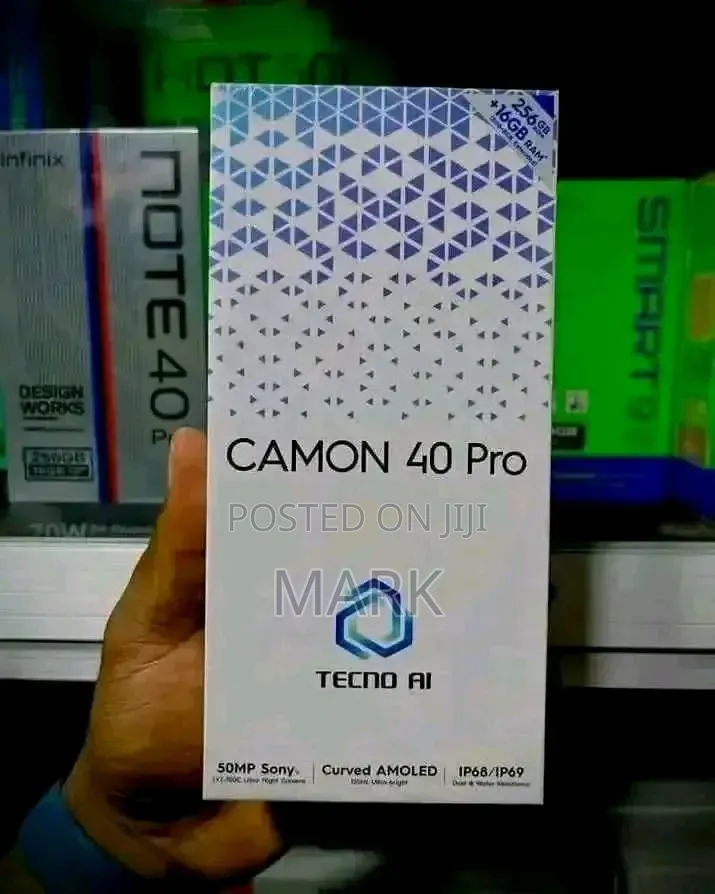 New Tecno Camon 40 Pro 5G 256 GB Green