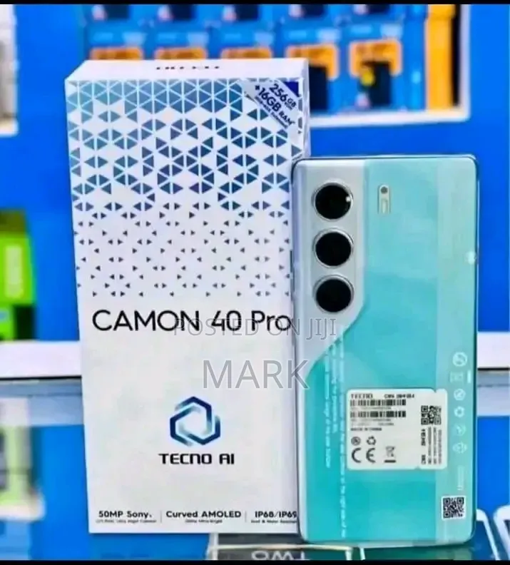 New Tecno Camon 40 Pro 5G 256 GB Green