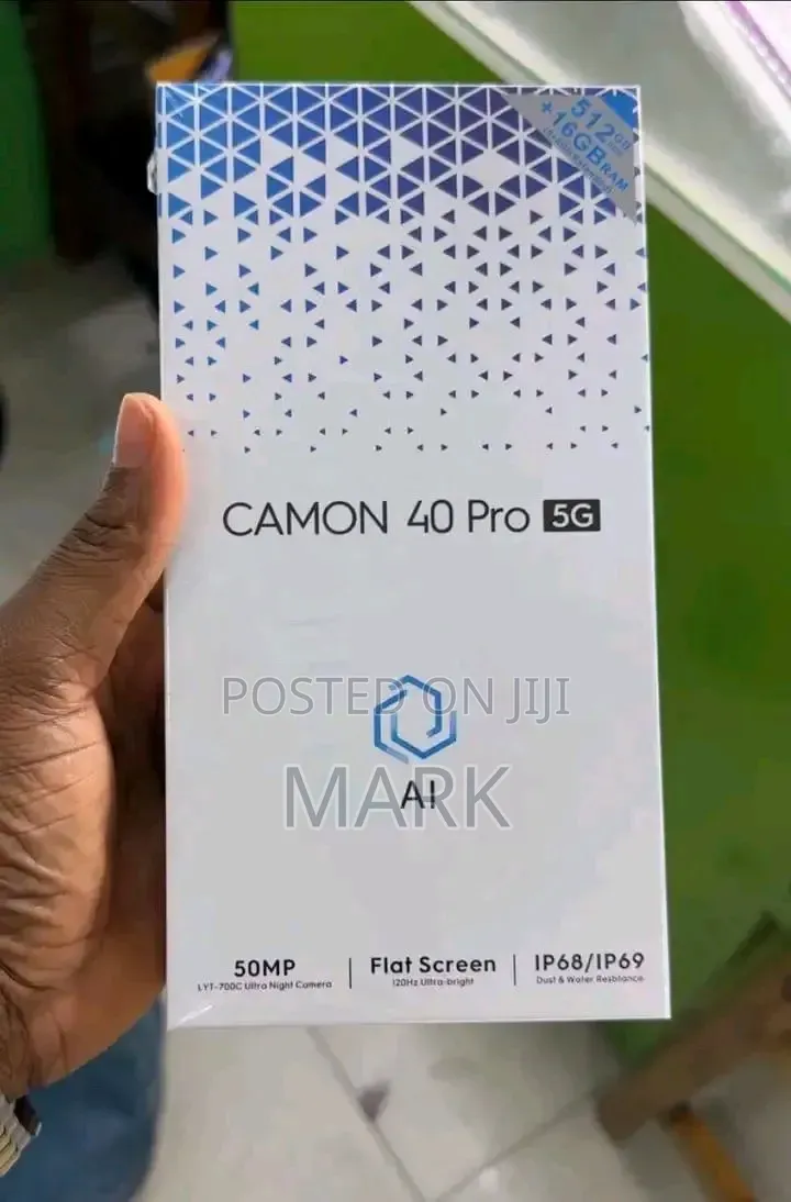 New Tecno Camon 40 Pro 5G 256 GB Green