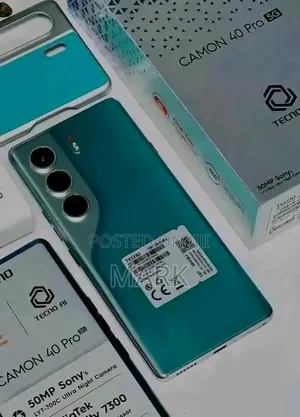 New Tecno Camon 40 Pro 5G 256 GB Green