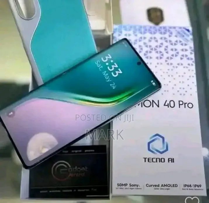 New Tecno Camon 40 Pro 5G 256 GB Green