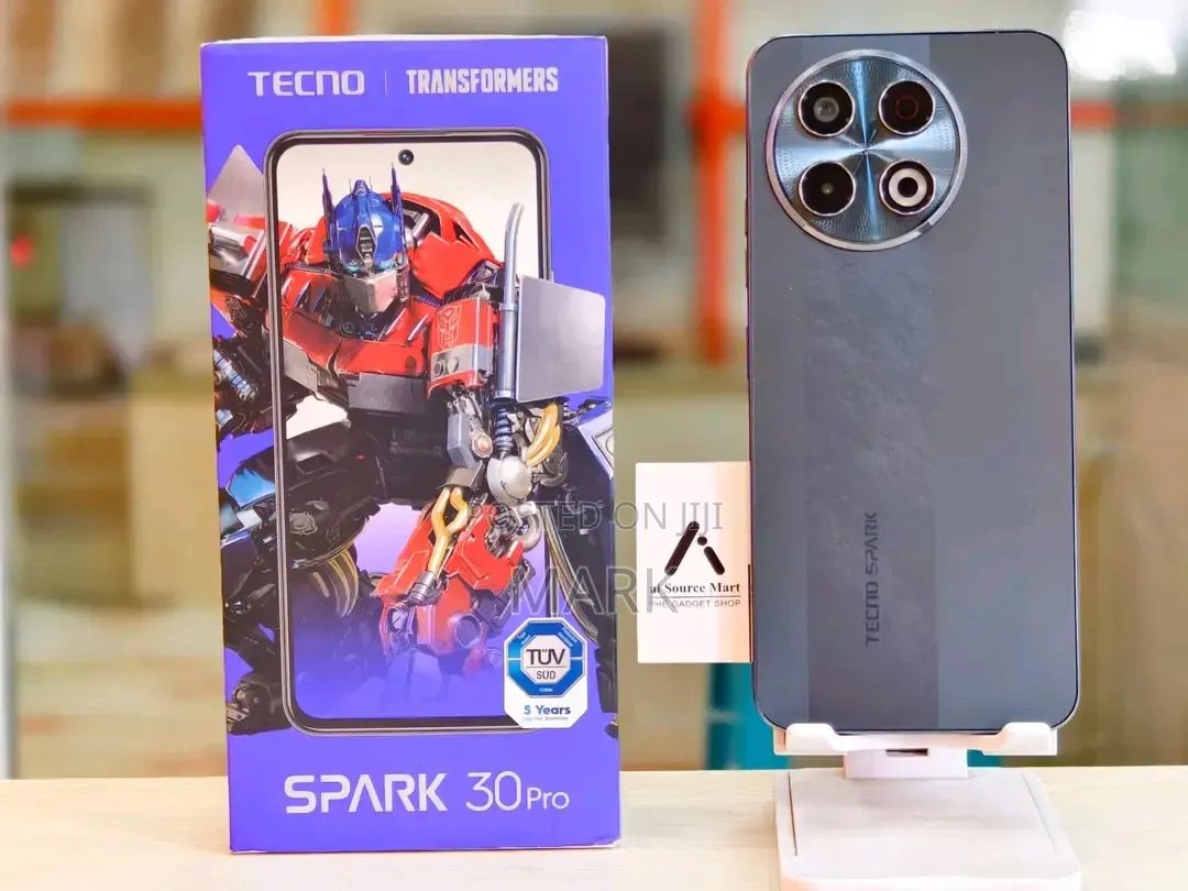 New Tecno Spark 30 Pro 256 GB Black