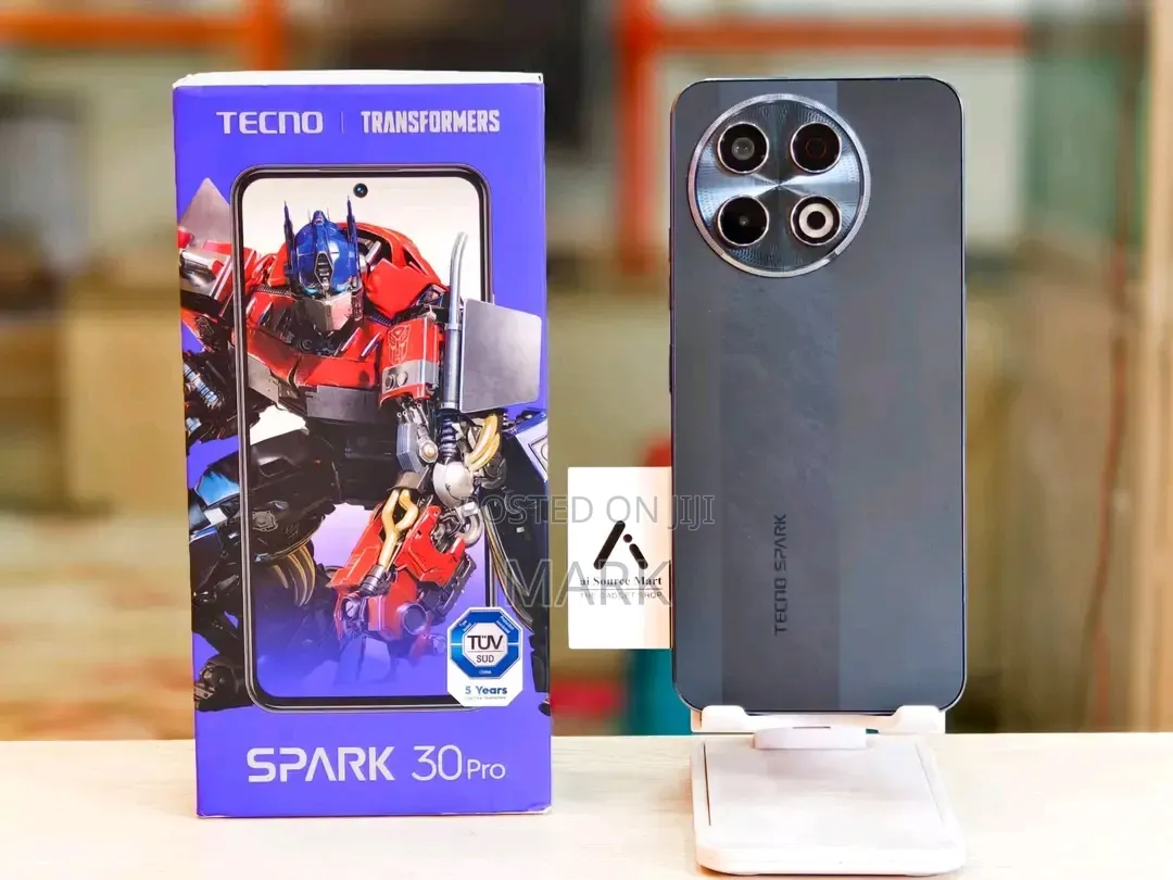 New Tecno Spark 30 Pro 256 GB Black