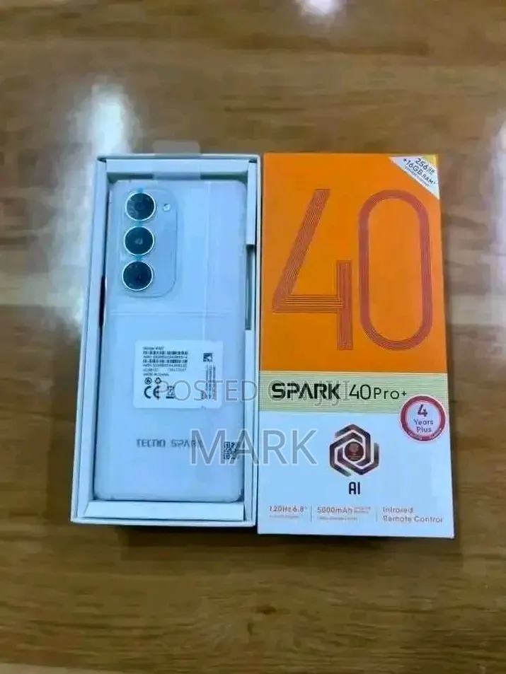 New Tecno Spark 40 Pro+ 256 GB Gray