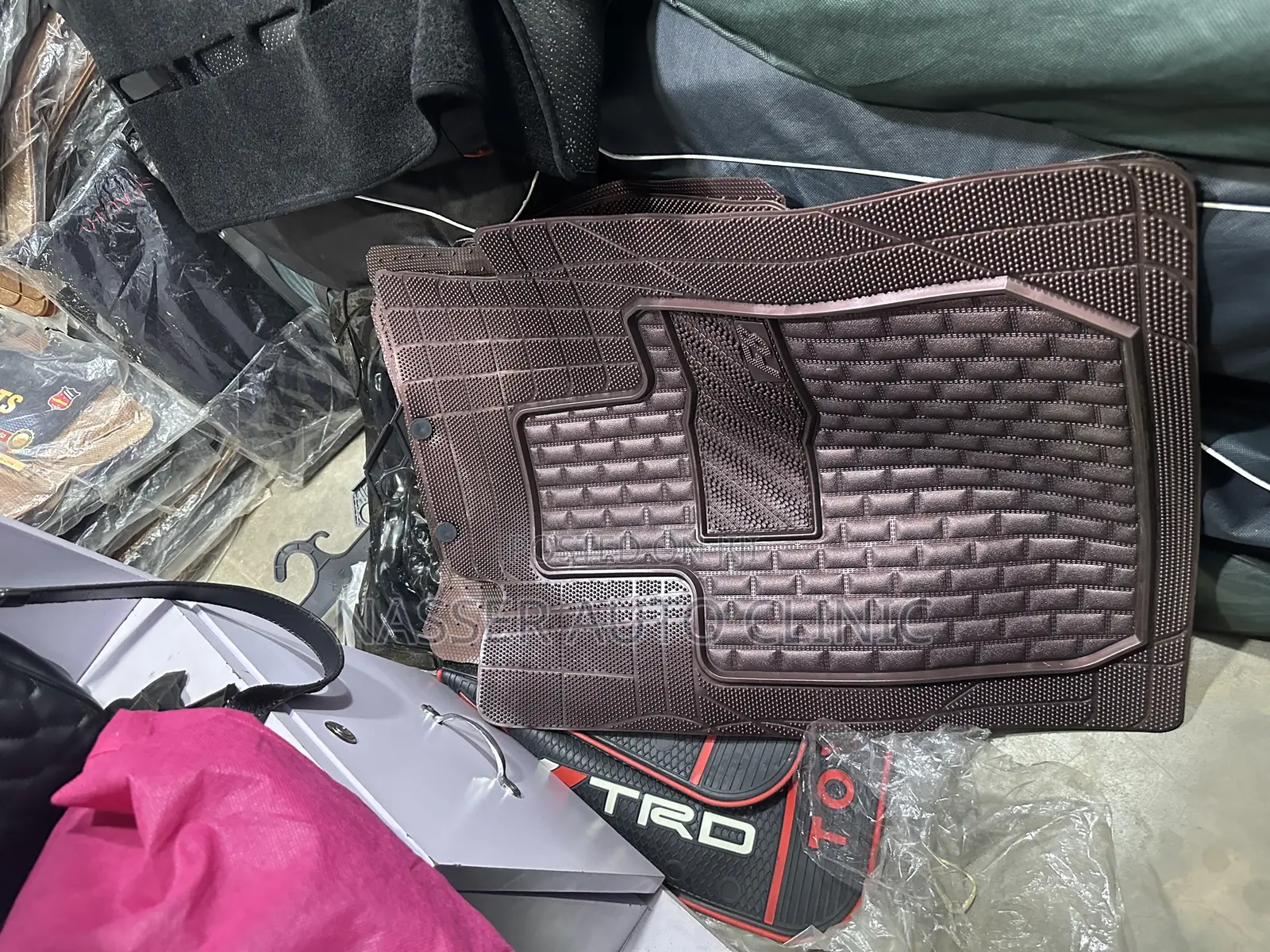Rose Gold Car Carpets