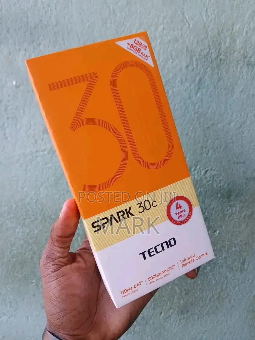 New Tecno Spark 30C 128 GB Blue