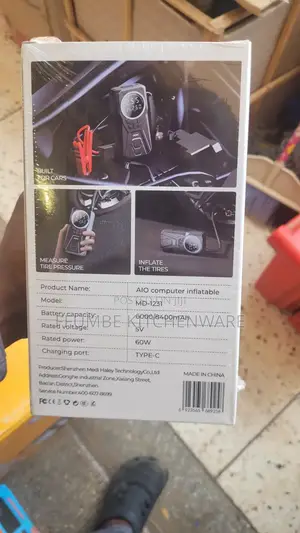 Portable Tire Inflator or Air Compressor
