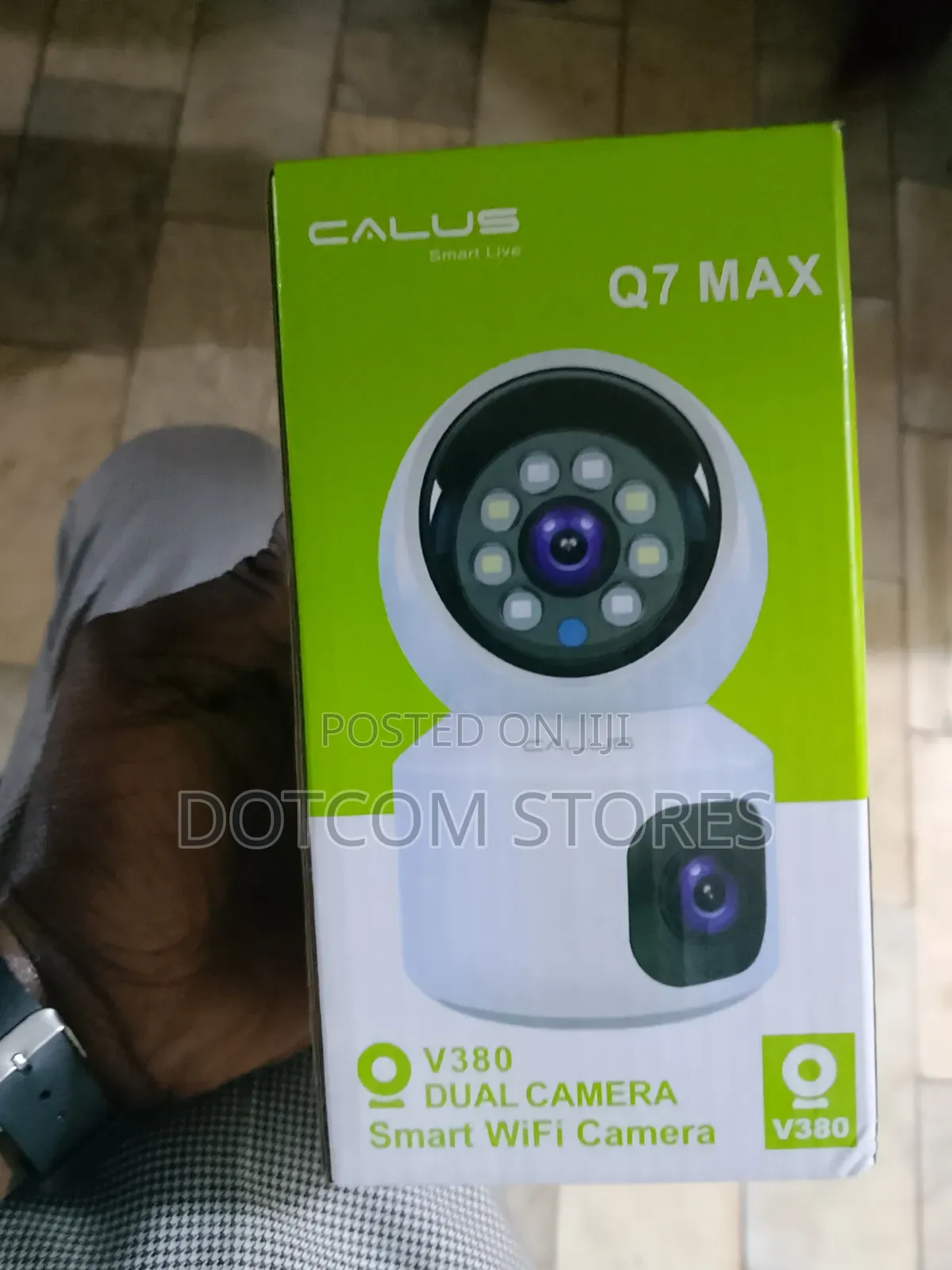 Smart Dual Lens Wifi Camera Q7 Max Calus