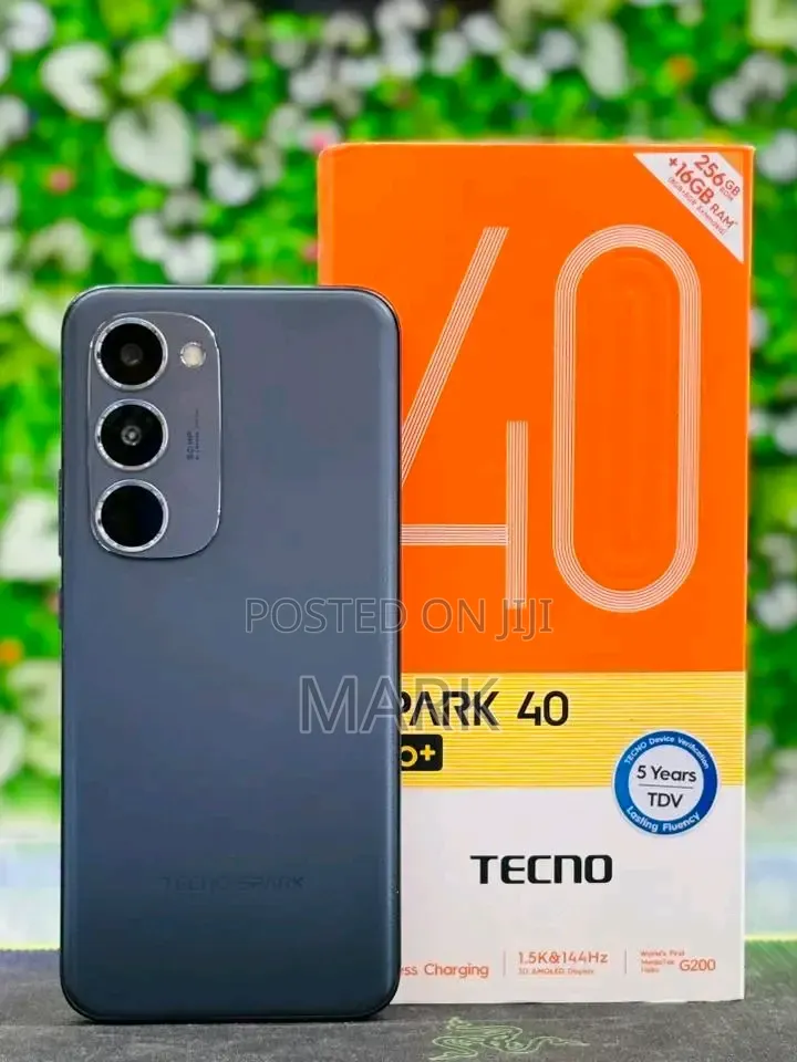 New Tecno Spark 40 Pro+ 256 GB Gray
