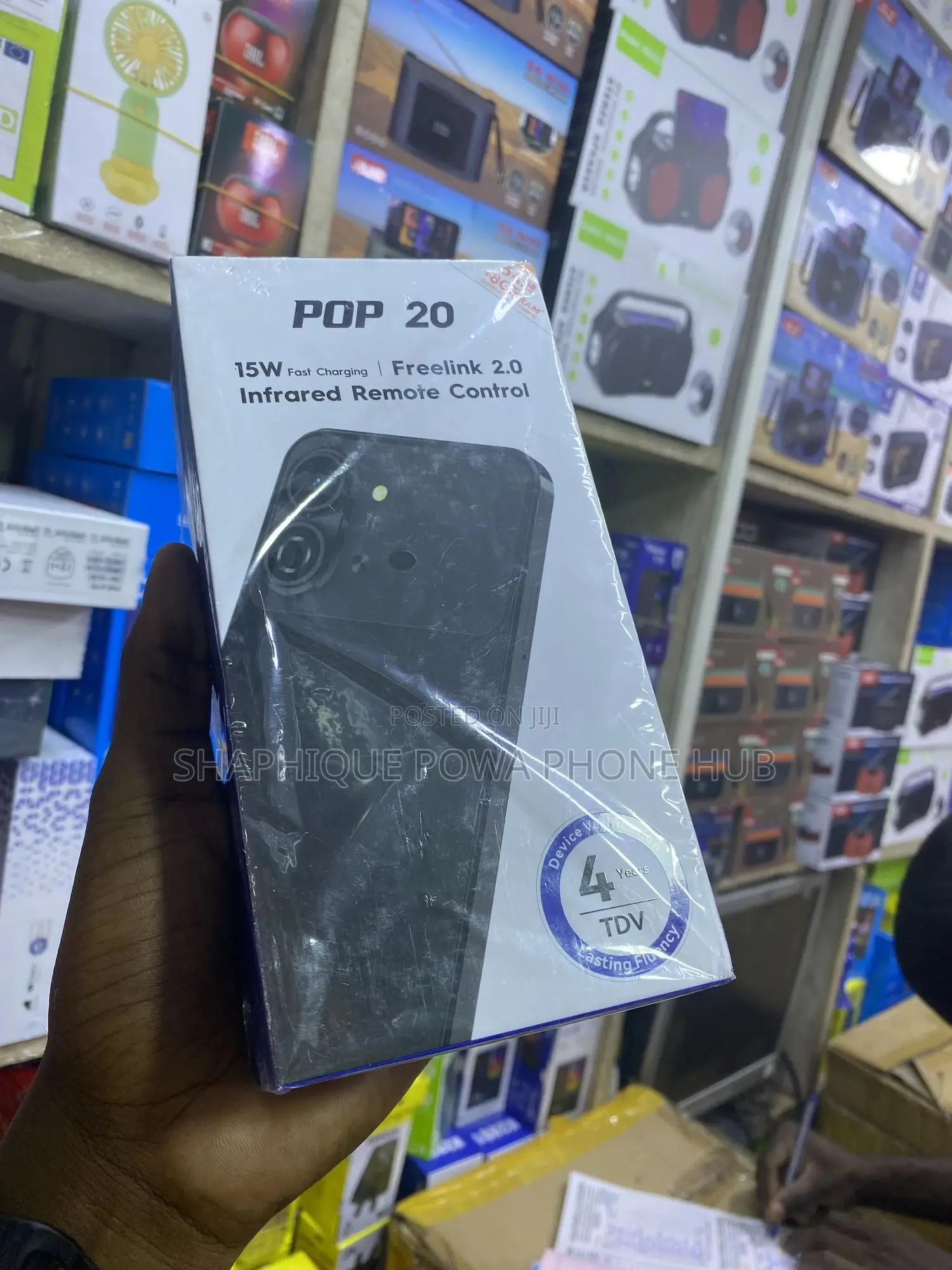 New Tecno Pop 20 128 GB Silver