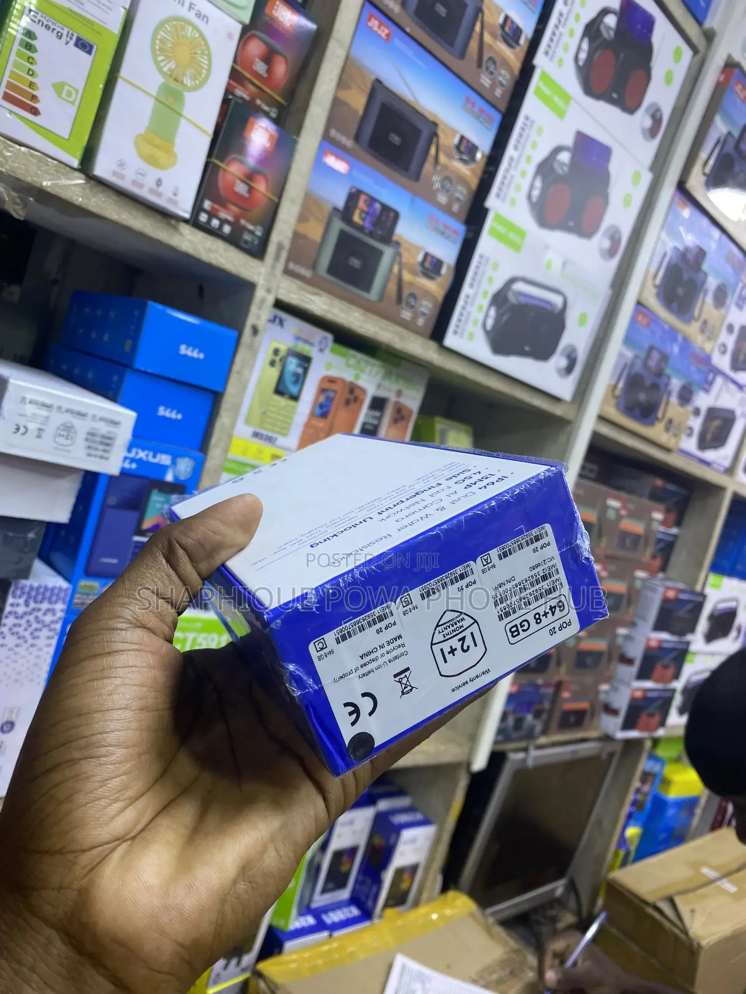 New Tecno Pop 20 128 GB Silver