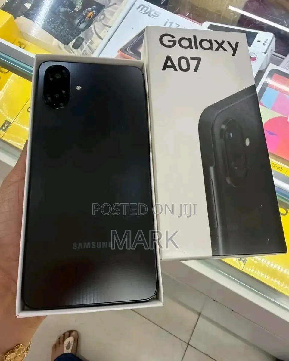 New Samsung Galaxy A07 5G 128 GB Black