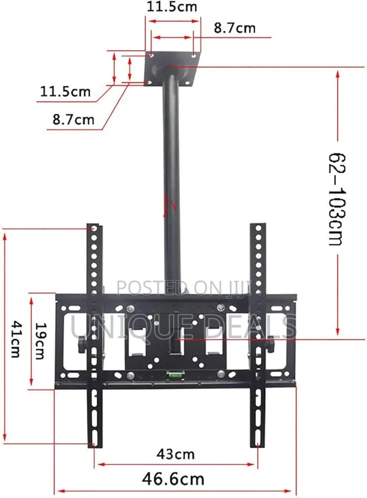 Ceiling Tv Mount Bracket For 14 55 Inch Flat Screen