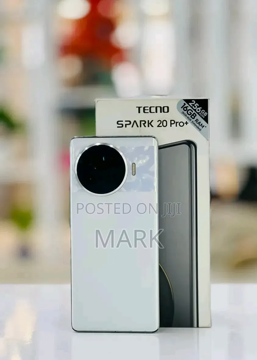 New Tecno Spark 20 Pro Plus 256 GB White