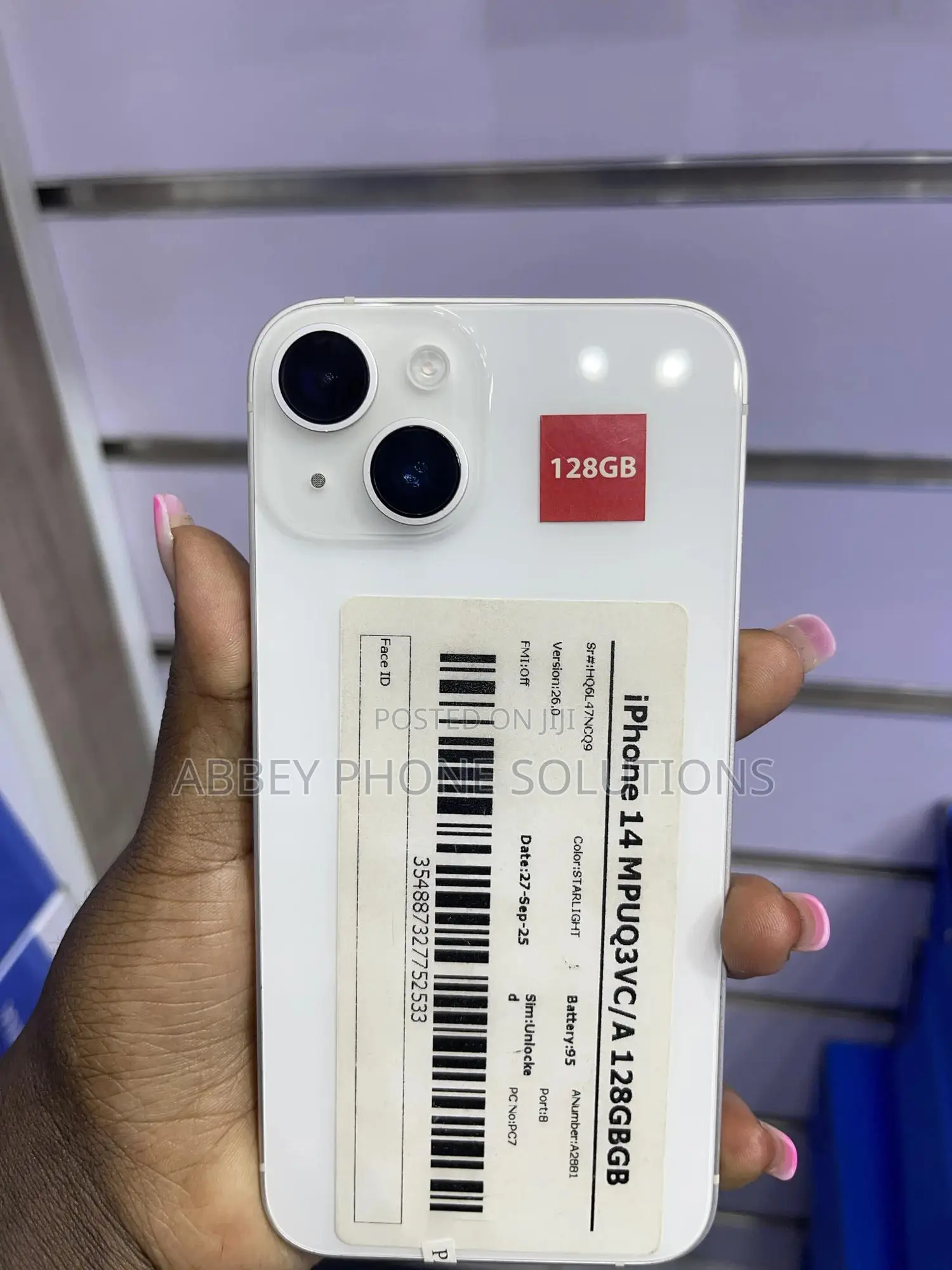Apple iPhone 14 128 GB White