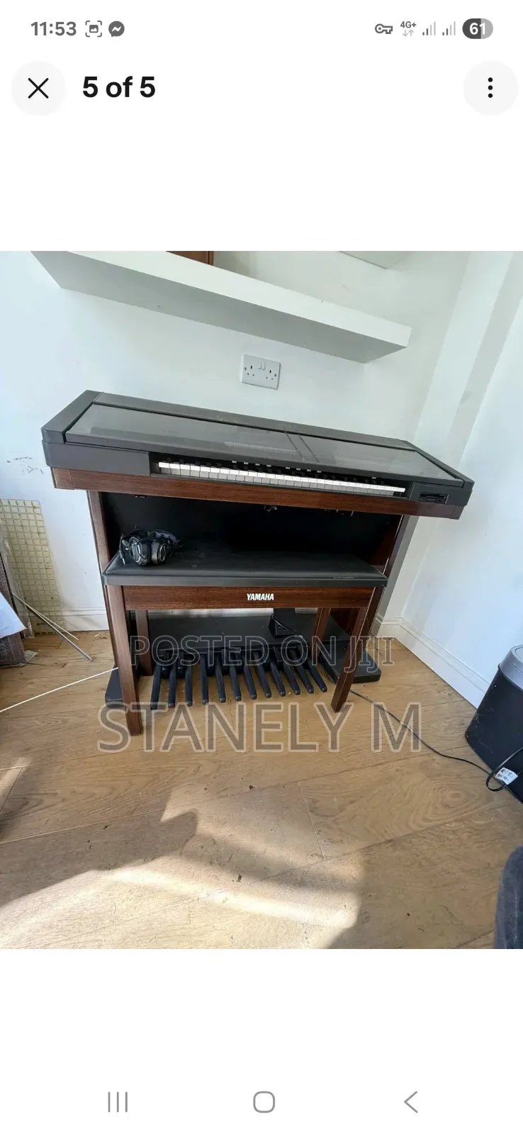 Yamaha Organ Keyboard Piano