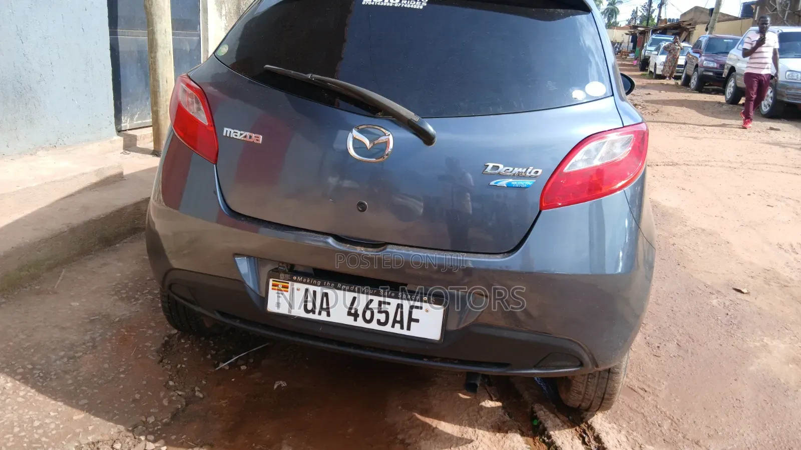 Mazda Demio 2012 Gray