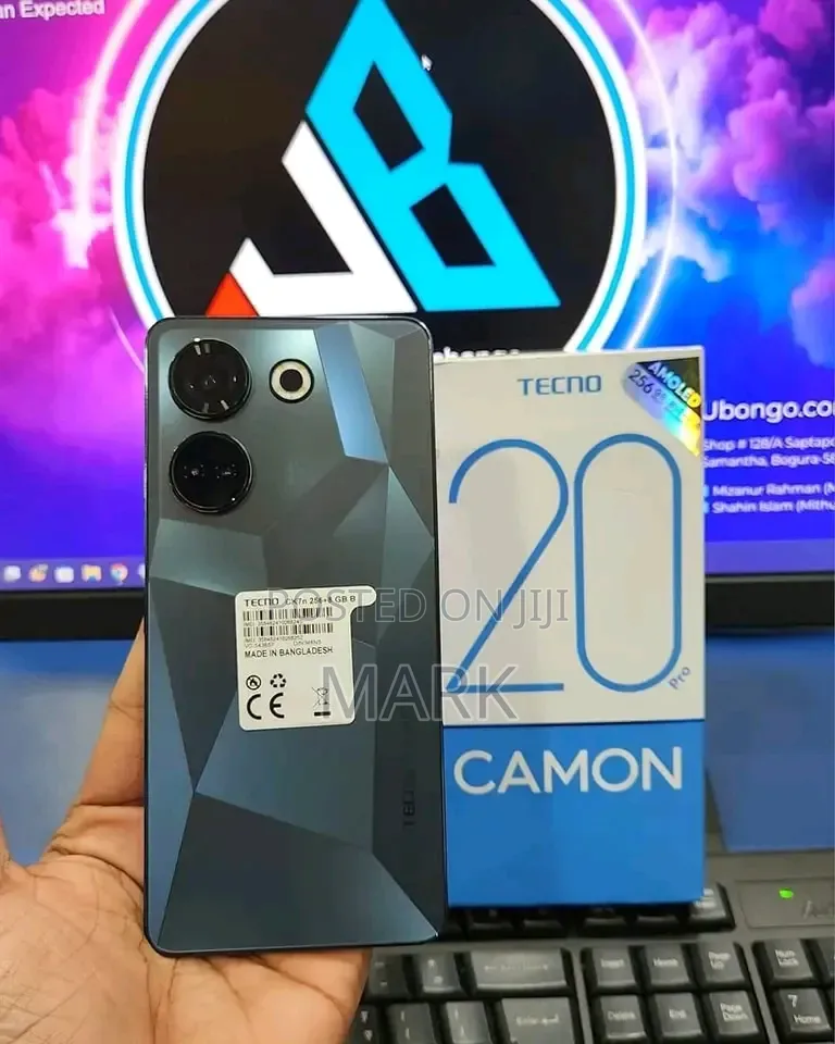 New Tecno Camon 20 Pro 5G 256 GB Black