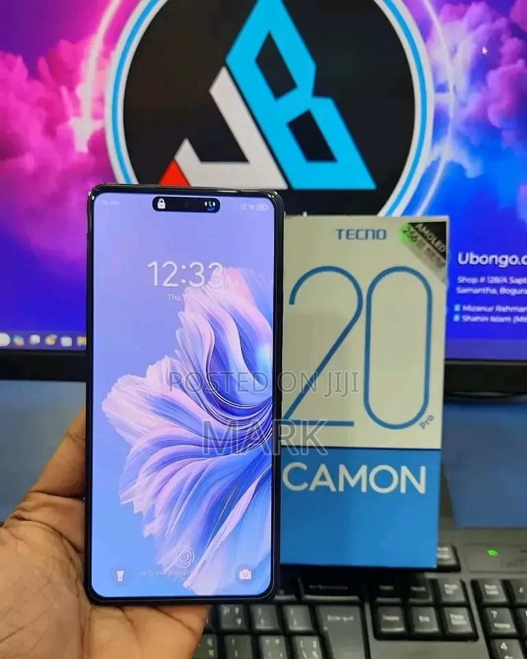 New Tecno Camon 20 Pro 5G 256 GB Black