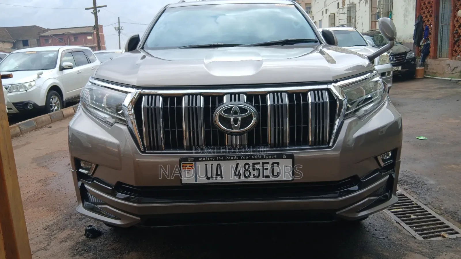 Toyota Land Cruiser Prado 2015 Gray