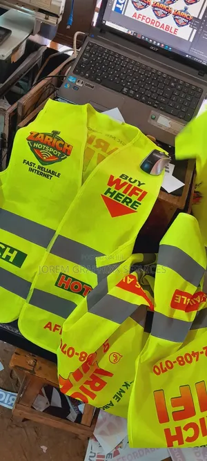 Reflector Jackets Branded 50pcs Plus at 6000