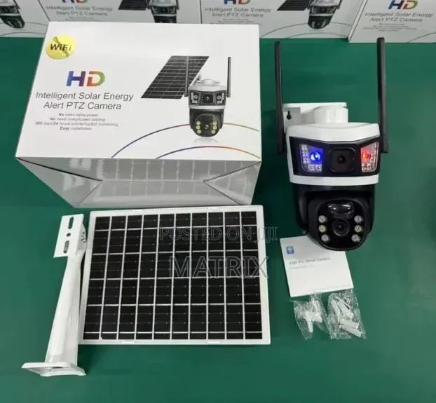 4g Wi-Fi Hd Intelligent Solar Alert PTZ Camera.