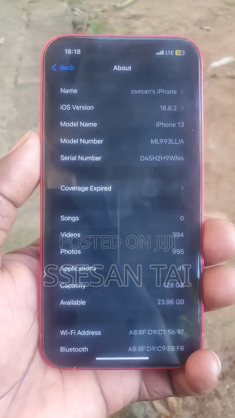 Apple iPhone 13 128 GB Red