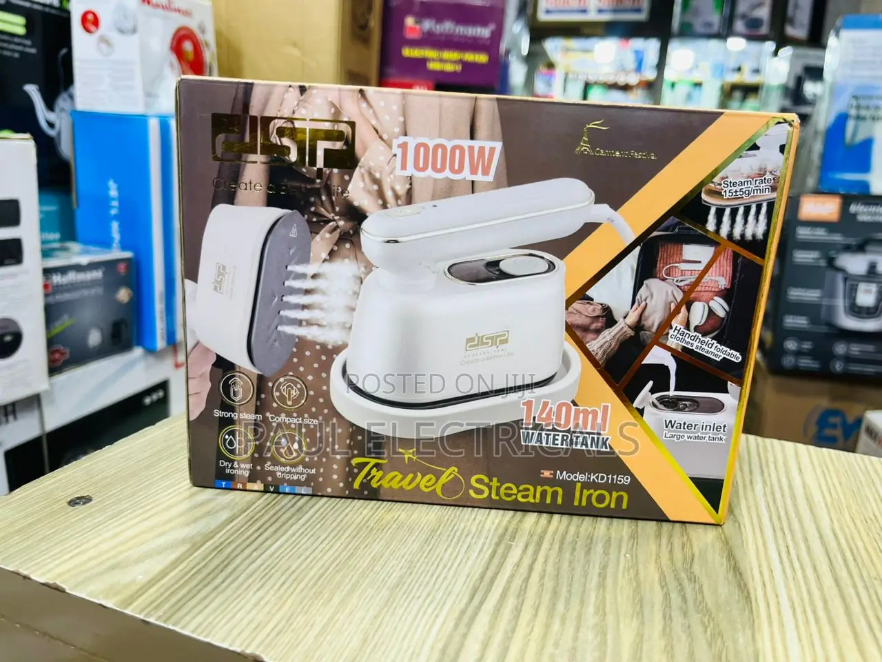 DSP Travel Steam Iron