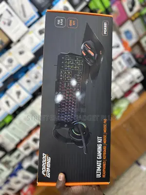 Porodo Ultimate Gaming Kit (Headphones/Keyboard/Mouse/Mousepad)