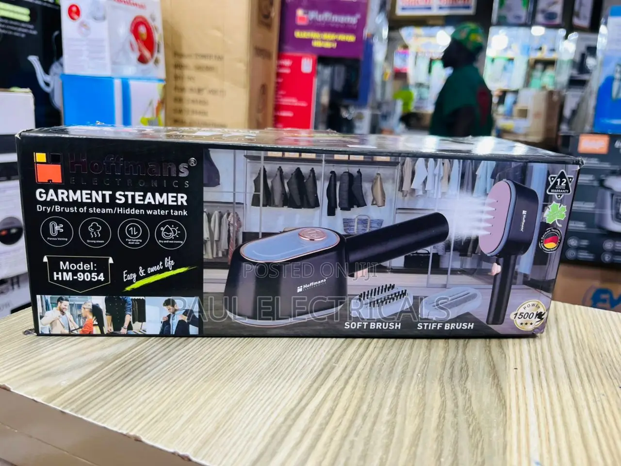 Hoffman Handheld Garment Steamer
